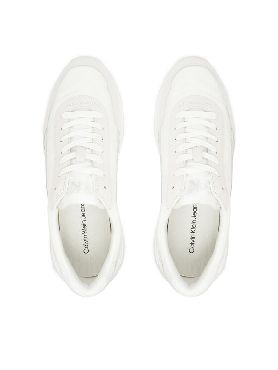 Calvin Klein Jeans Sneakers Calvin Klein Jeans Hike Runner Casual Ny-Su YM0YM01292 Bianco