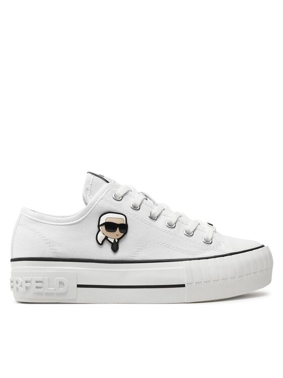 Trampki KARL LAGERFELD KL60424 Biały