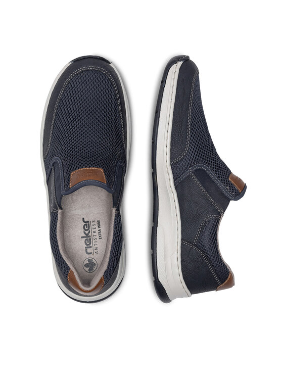Rieker Pantofi Rieker 14363-14 Bleumarin