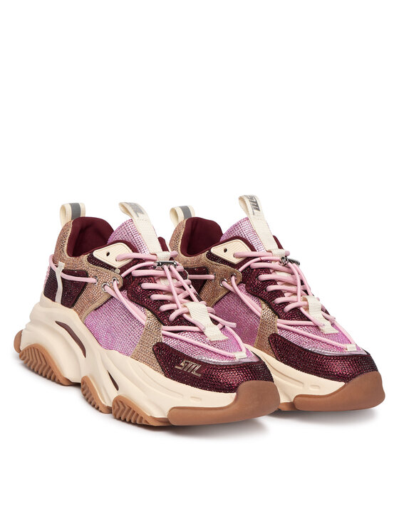 Steve Madden Снікерcи Steve Madden Vault 2R 11003549 Бордовий