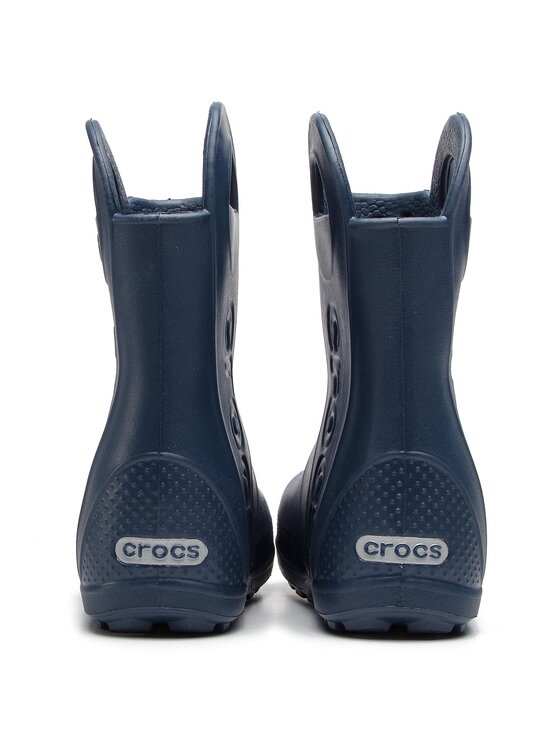 Crocs Гумові чоботи Crocs Handle It Rain Boot Kids 12803 Cиній