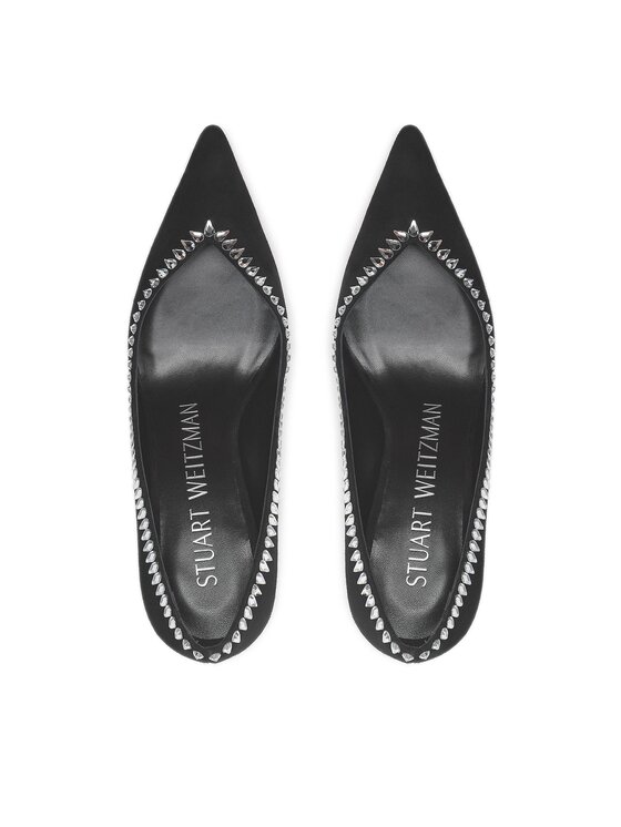 Stuart Weitzman Γοβάκια Stuart Weitzman Gemcut Xcurve 85 Pum SD143 Μαύρο