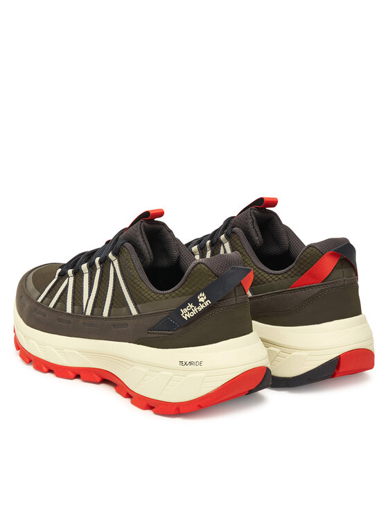 Jack Wolfskin Туристически Jack Wolfskin Wild Hike Low M A65577 Каки