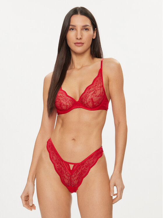 Hunkemöller Hunkemöller Braletė liemenėlė Isabelle Up 184808 Raudona