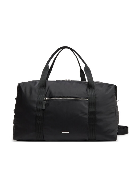 Calvin Klein Krepšys Calvin Klein Sleek Nylon Weekender Bag LV04D3043G Juoda