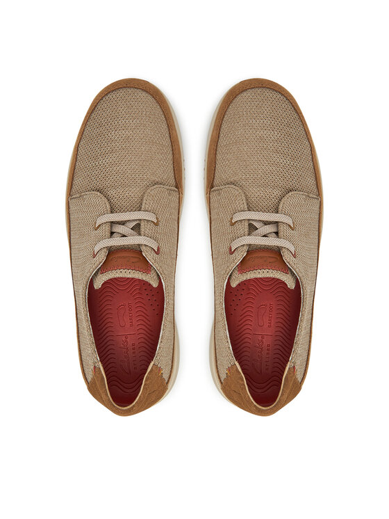 Sneakers Clarks Easeway Lace 26181369 Bej | Epantofi.ro