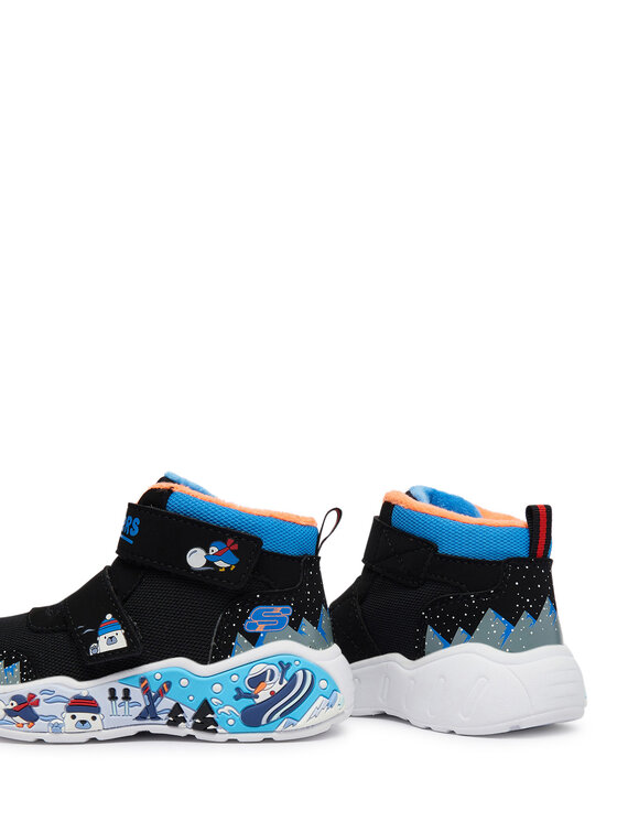 Skechers Снігоходи Skechers Play Scene - Frosty Pals 407319N/BKMT Чорний
