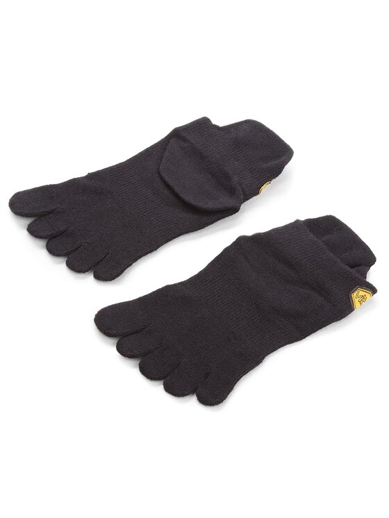 Vibram Fivefingers Īsās zeķes Vibram Fivefingers Ahtletic No Show S15N02 S Melns