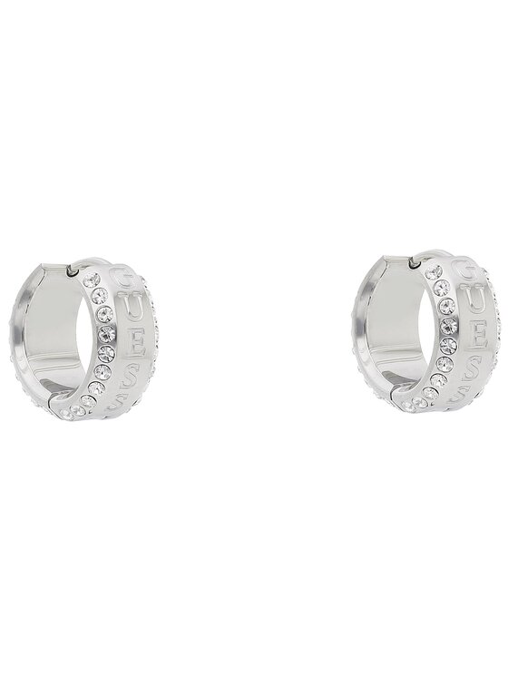 Guess Σκουλαρίκια Guess Just Guess JUBE03 112JW Ασημί