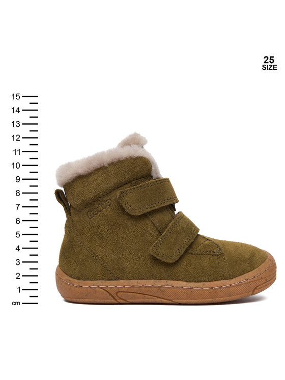 Froddo Čižmy Froddo Minni Suede G2110141-3 S Zelená