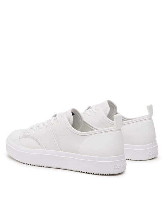 Calvin Klein Tenisice Calvin Klein Low Top Lace Up Lth HM0HM01045 Bijela