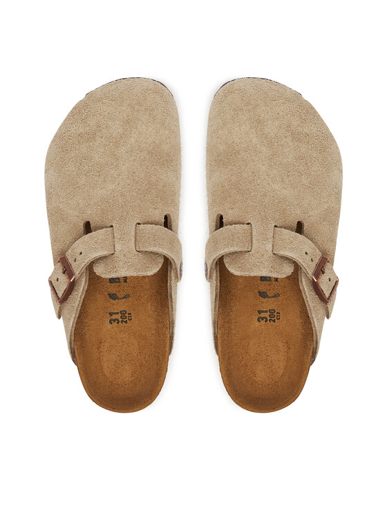 Birkenstock Шльопанці Birkenstock Boston Kids 1027875 Бежевий