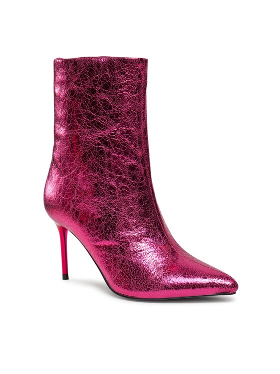 Steve Madden Polokozačky Steve Madden Lyricals Bootie SM11002592 SM11002592-LMP Růžová