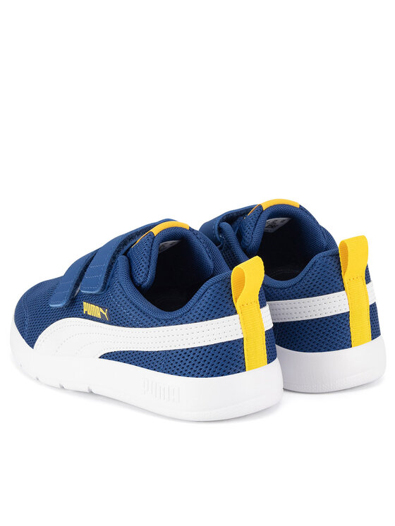Puma Снікерcи Puma COURTFLEX V3 MESH PS 39808505 Голубий