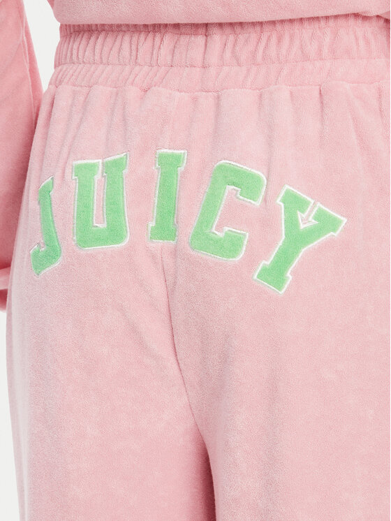 Juicy Couture Juicy Couture Спортивні штани Regan JCWBJ125335 Рожевий Wide Leg