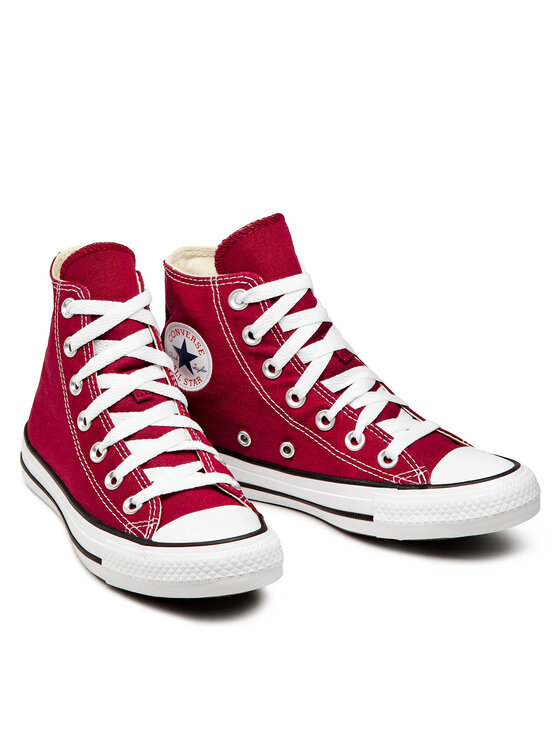 Converse Кеди Converse All Star Hi Maroon M9613 Бордовий