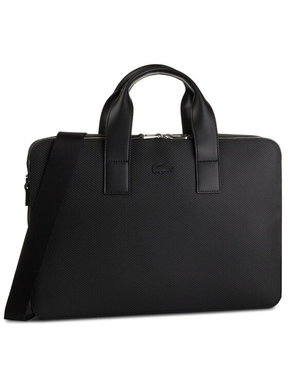 Lacoste Τσάντα για laptop Lacoste Computer Bag NH2921CE Μαύρο