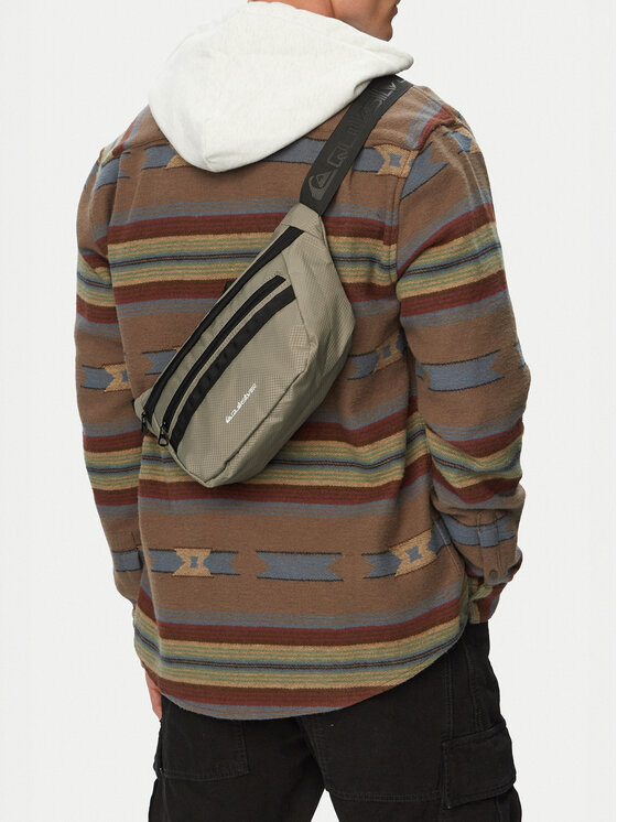 Quiksilver Torbica oko struka﻿ Quiksilver WBEO-QUIK-M-001-10 Tamno siva