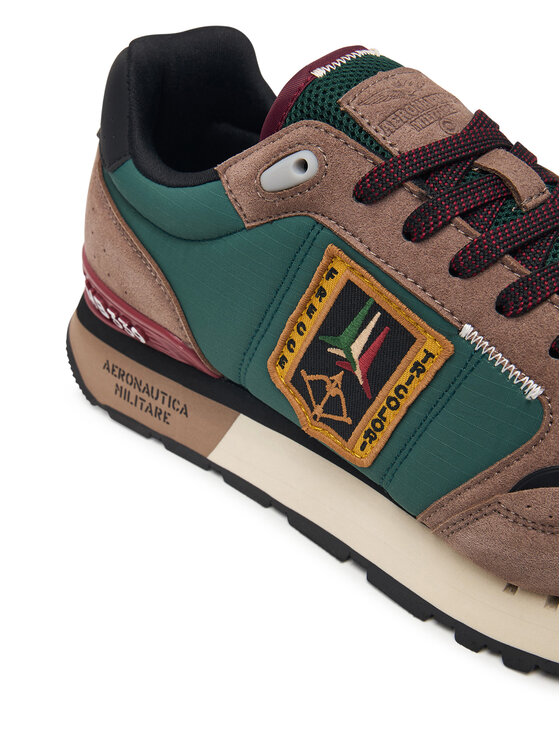 Aeronautica Militare Sneakers Aeronautica Militare 262SC0292UCT04394 Verde închis