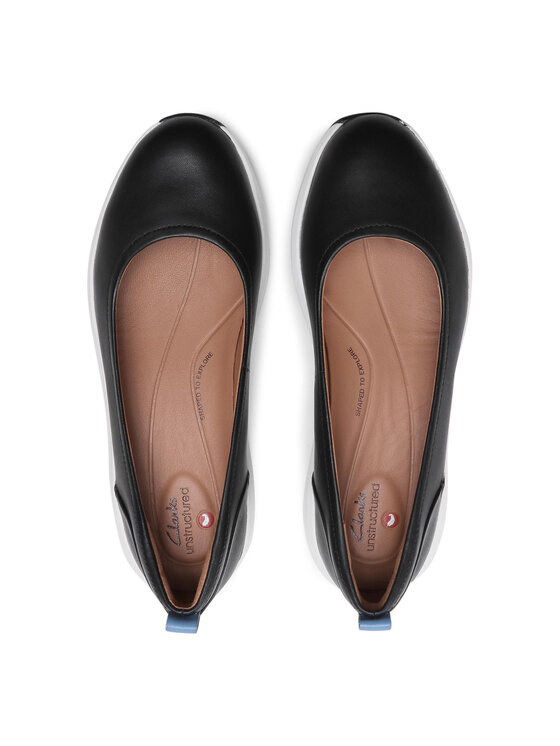 Clarks Półbuty Clarks Un Rio Vibe 261590964 Czarny