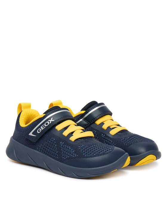 Geox Sneakersy Geox J Foot-Run Boy J65PDB 06K9J C0657 S Granatowy