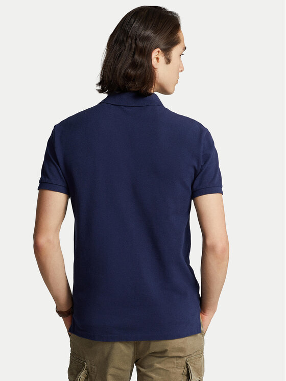 Polo Ralph Lauren Polo Ralph Lauren Поло Core Replen 710795080 Cиній Slim Fit