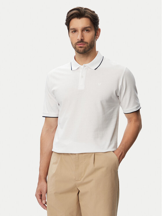 Jack & Jones Jack & Jones Polo Weston 12297755 Blanco Regular Fit