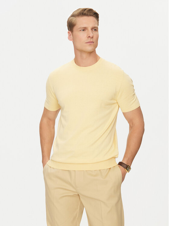 Marciano Guess Marciano Guess Pulover 5GHR04 5861Z Rumena Regular Fit