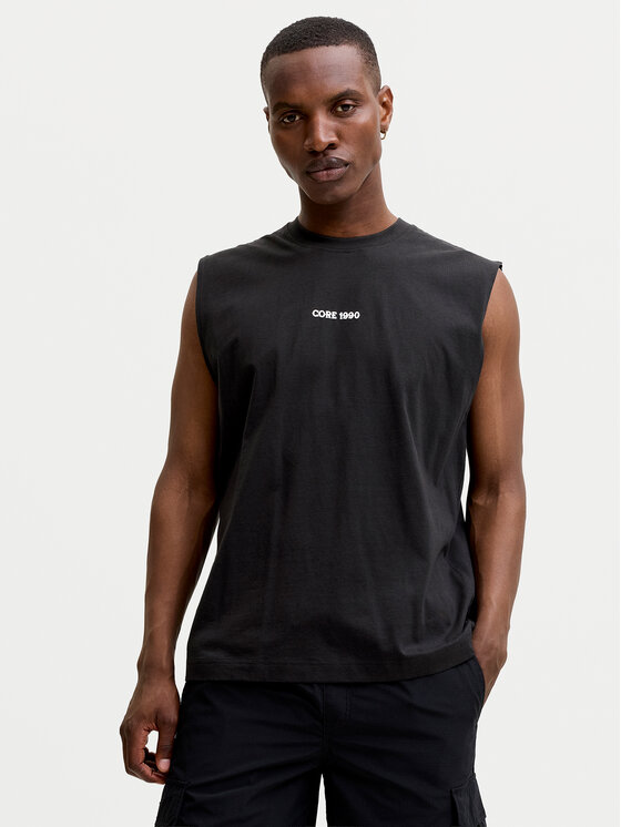 Jack & Jones Jack & Jones Camiseta sin mangas Eterna 12295670 Negro Loose Fit