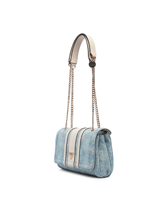 Guess Geantă Guess Noelle II HWDL96 72210 Albastru deschis