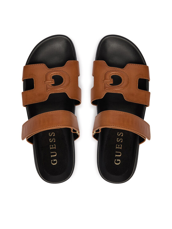 Guess Шльопанці Guess FLJFAS ELE03 Світло-коричневий