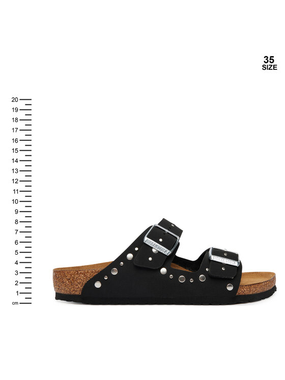 Birkenstock Чехли Birkenstock Arizona Rivets 1032563 M Черен