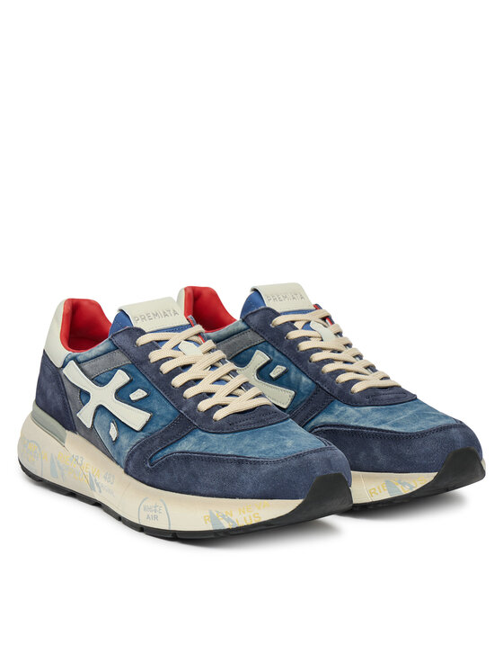 Premiata Sneakersy Premiata Mick Var 8006 Tmavomodrá