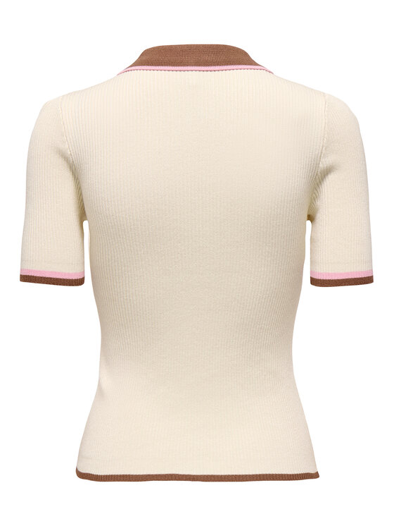 ONLY ONLY Polo Meddi 15363165 Beis Slim Fit