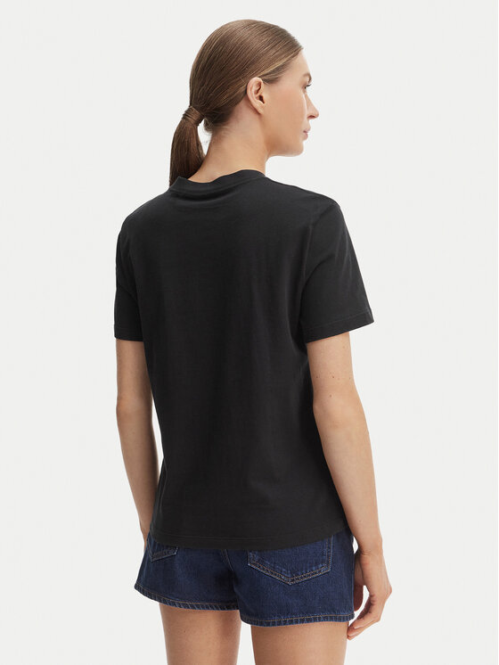 Calvin Klein Jeans Calvin Klein Jeans Camiseta NYC Logo LV047F810G Negro Classic Fit