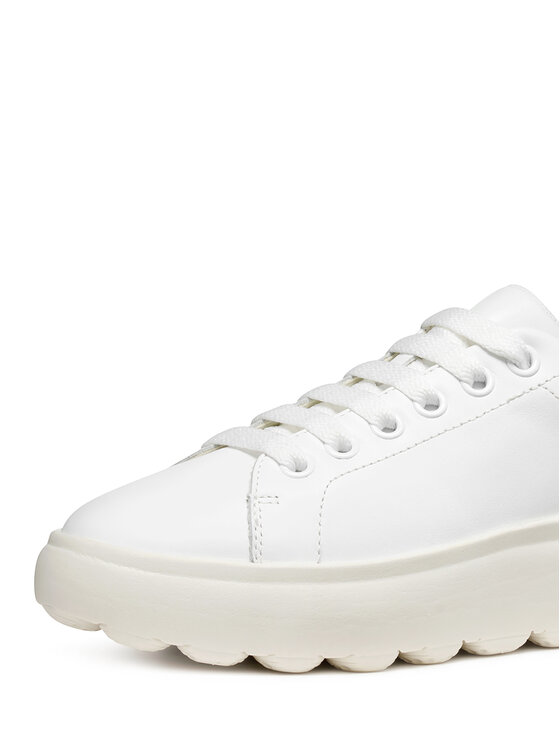Geox Sneakersy Geox D Spherica Ec4.1 D45TCD 085BN C1327 Biały