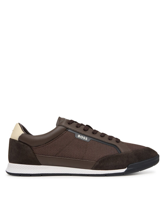 BOSS Sneakersy BOSS Nitan 50573552 Brązowy