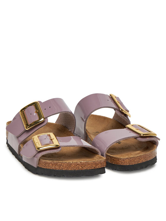 Birkenstock Klapki Birkenstock Sydney Cushion Buckle 1029473 Beżowy