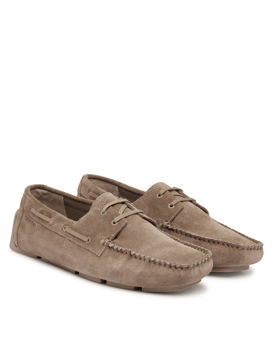 Calvin Klein Mokasini Calvin Klein Driver Boat Su HM0HM02084 Bež