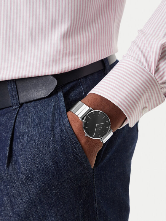 Daniel Wellington Zegarek Daniel Wellington DW00100774 Srebrny