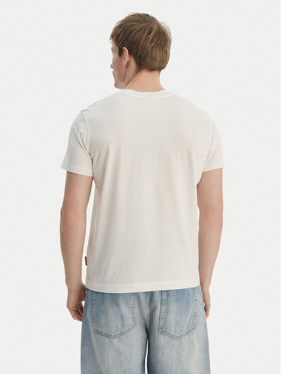 JOOP! Jeans JOOP! Jeans Camiseta JJJ-Lanakila 30101983 Écru Regular Fit