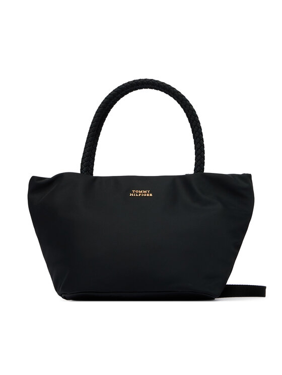 Tommy Hilfiger Soma Tommy Hilfiger Th Marina Bucket Nylon AW0AW18831 Melns