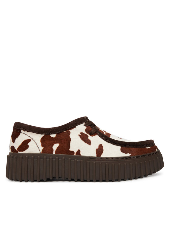 Clarks Туфлі Clarks Torhill Bee 26186666 Коричневий