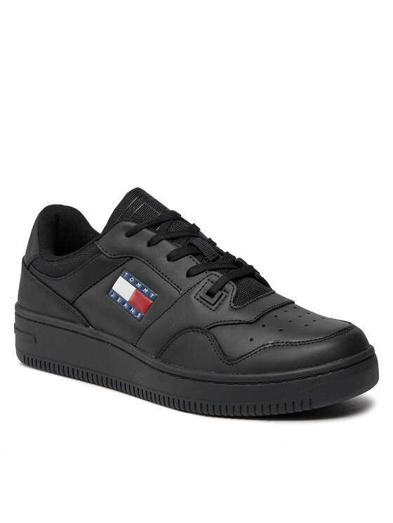 Tommy Jeans Sneakersy Tommy Jeans Tjm Retro Basket Ess EM0EM01395 Čierna