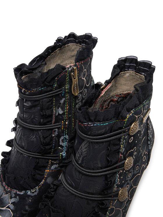 Laura Vita Členková obuv Laura Vita Elcodieo 224 Čierna