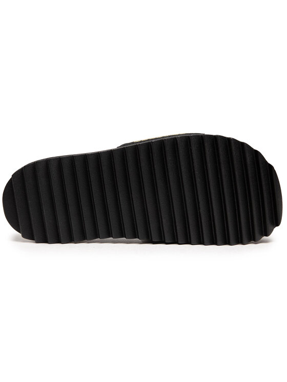 Superdry Παντόφλες Superdry Satin Flatform Slide WF310126A Μαύρο