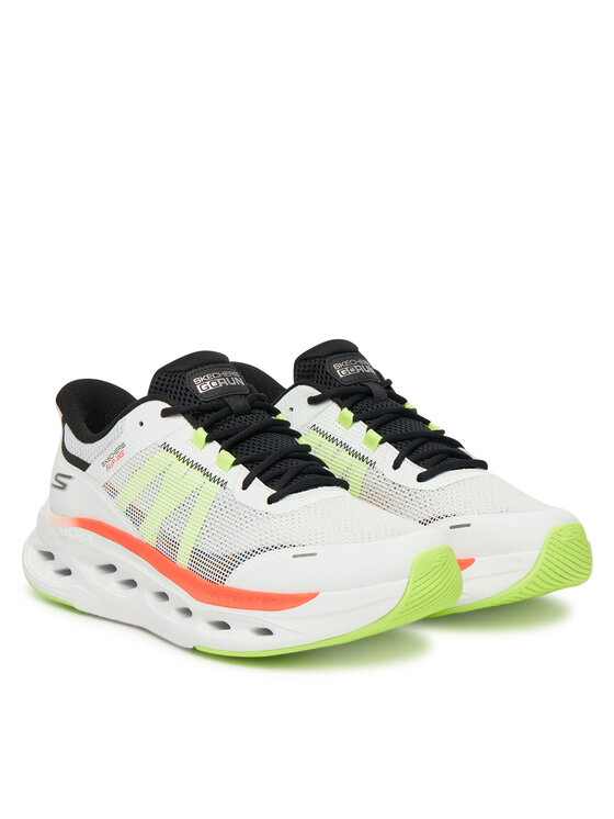 Skechers Běžecké boty Skechers Max Cushioning Glide-Step-Aberdeen 220422/WMLT Bílá