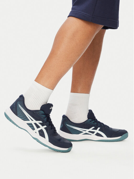 Asics Boty na tenis Asics Court Slide 4 1041A483 Tmavomodrá