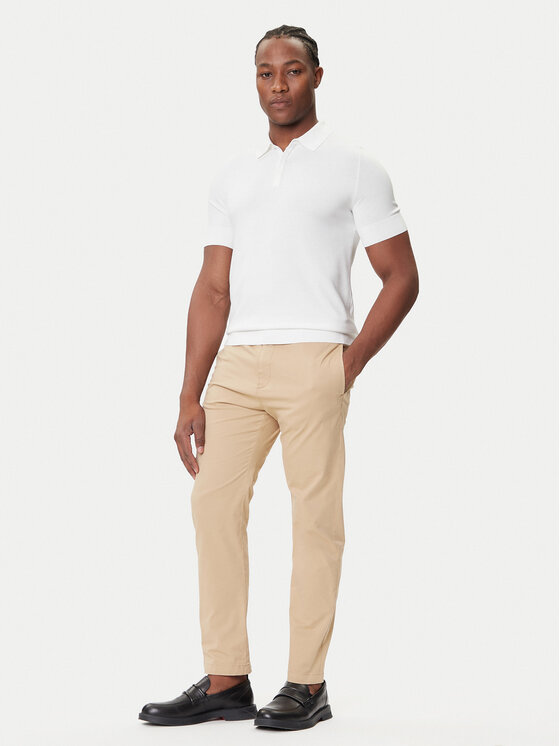 HUGO HUGO Поло San Peter-CV 50536672 Білий Regular Fit