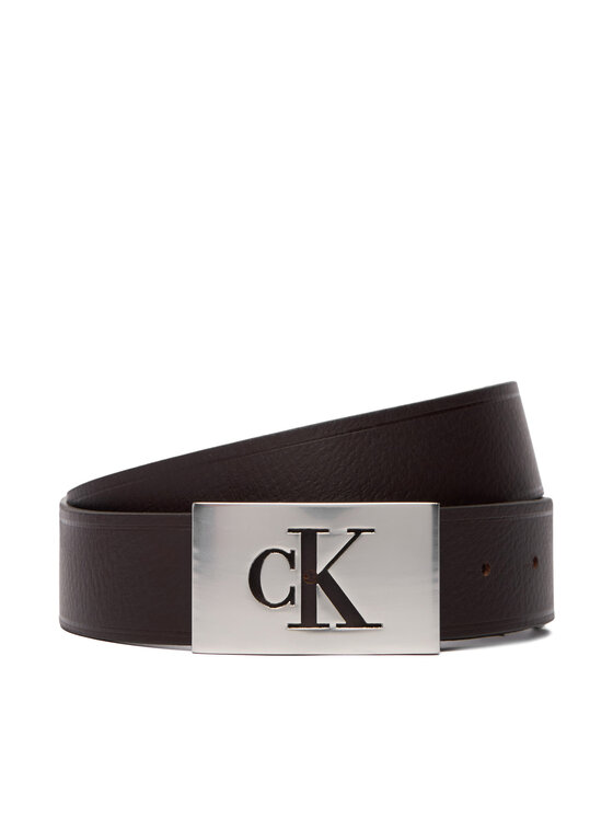 Calvin Klein Cintura Calvin Klein Ssnl Mono Plaque 35Mm Fixed LV04D7086G Marrone